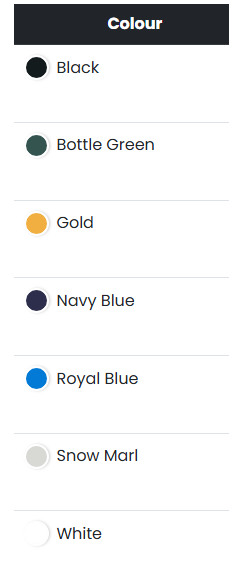 Men's polo colours